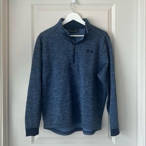 Blue Under Armour Quarterzip ColdGear